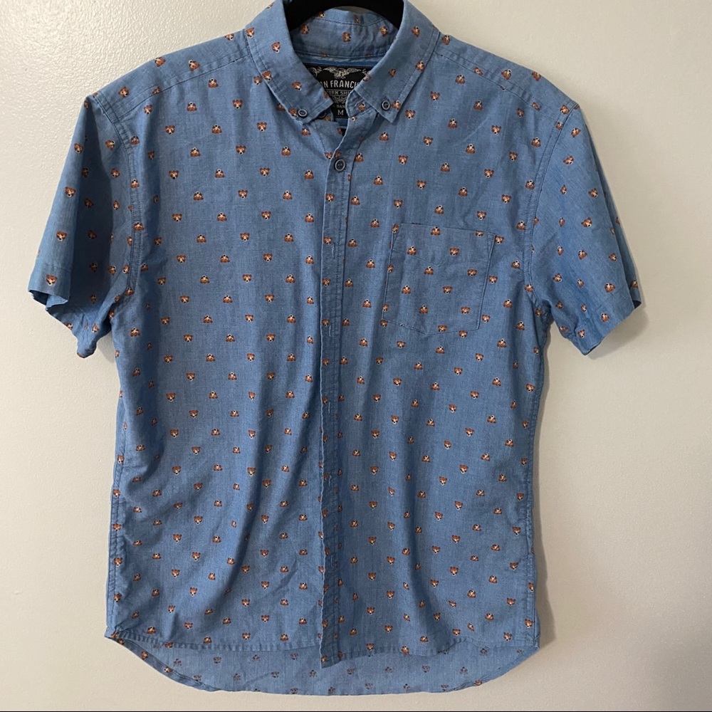 Men’s short sleeve San Francisco work shirt